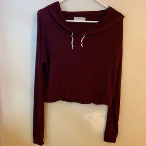 ABERCROMBIE&FITCH warm Crop Top